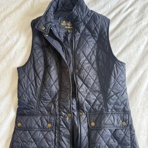 Barbour Women's Quilted Black Vest